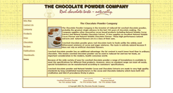 Desktop Screenshot of chocolatepowder.com